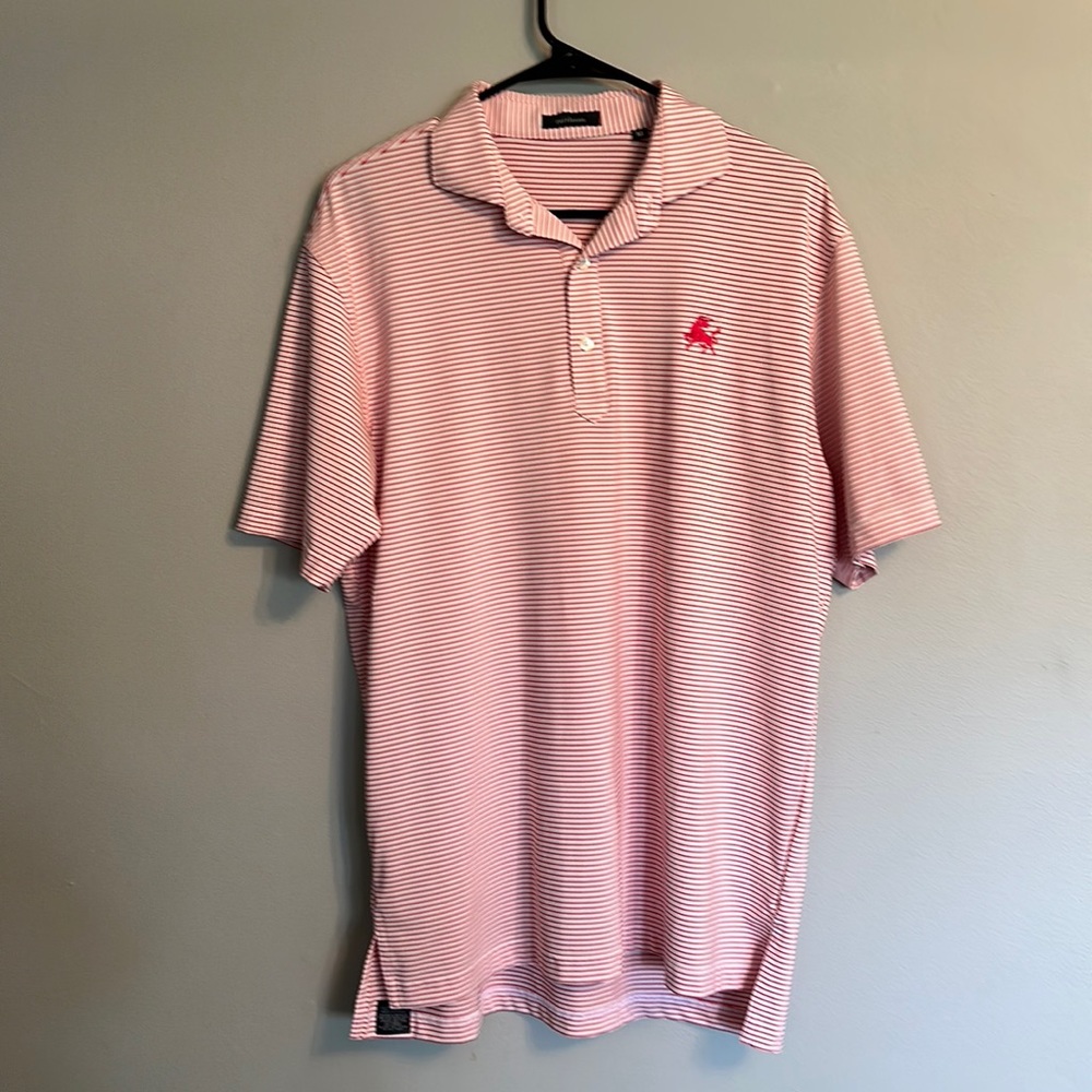 Turtleson striped golf shirt